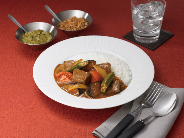 牛肉と夏野菜のカレー