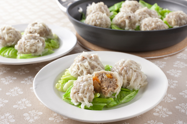 簡単リメイクカレー カレーとひき肉の大きめしゅうまい