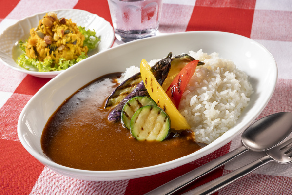 グリル野菜カレー