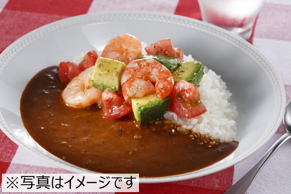 えびアボカドカレー