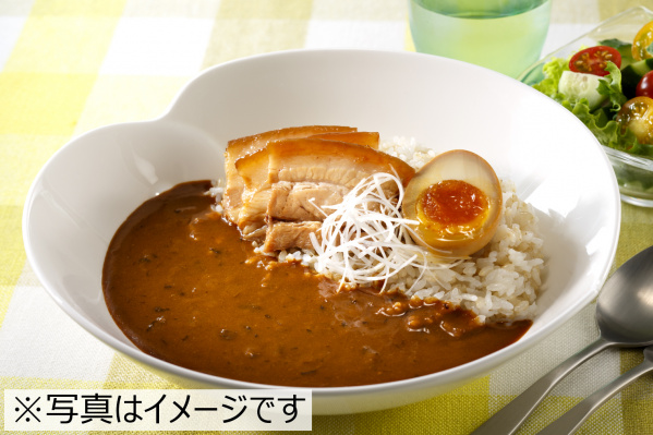 豚の角煮のせカレー