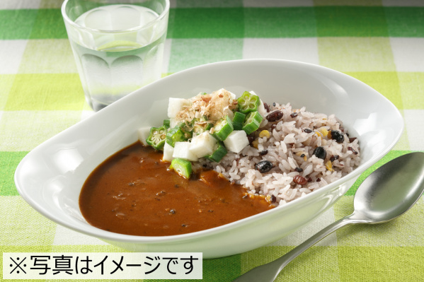 オクラと長芋のねばねばカレー