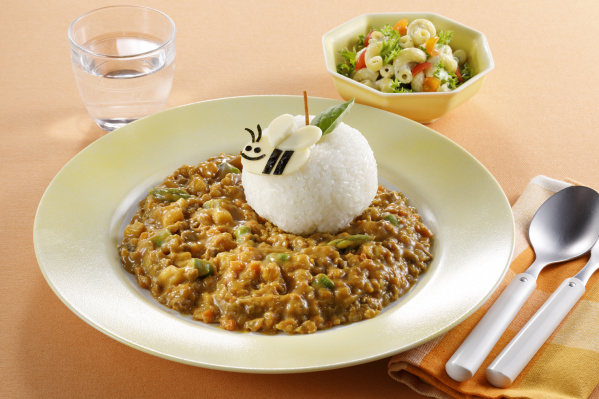 りんごのキーマカレー