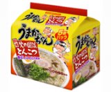 写真:うまかっちゃん <熊本 火の国流とんこつ 香ばしにんにく風味> 5個パック