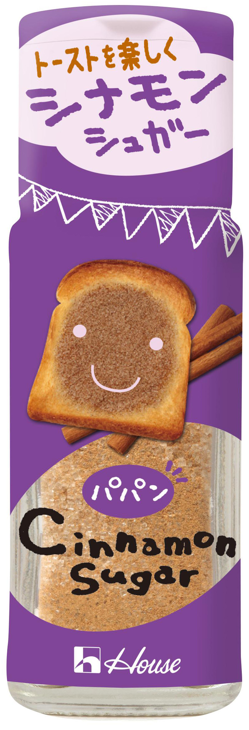 パパン ＜シナモンシュガー＞ | 商品カタログトップ | ハウス食品