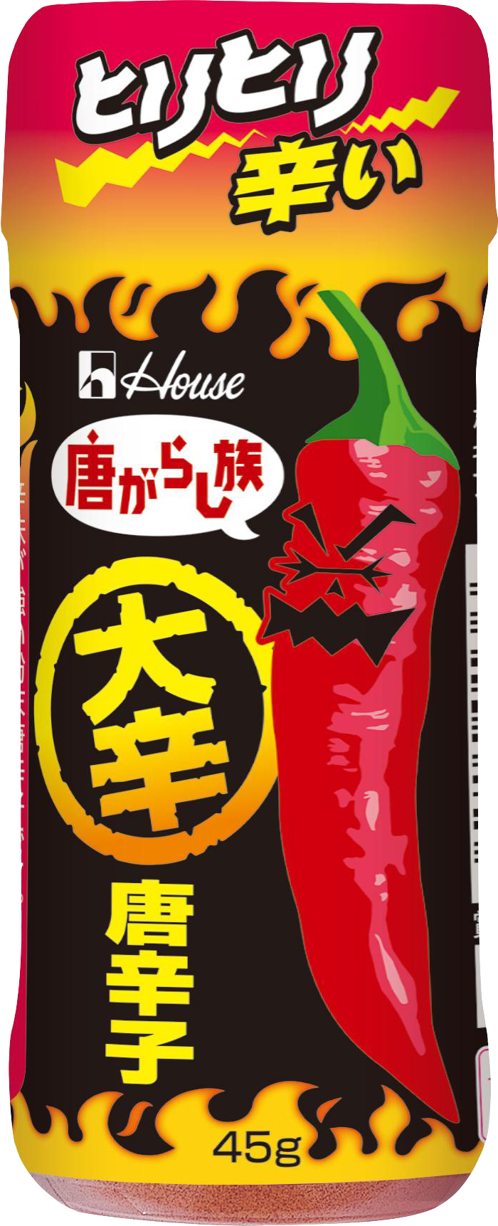 唐がらし族 <大辛> | 商品カタログトップ | ハウス食品 唐がらし族 <大辛> | 商品カタログトップ | ハウス食品