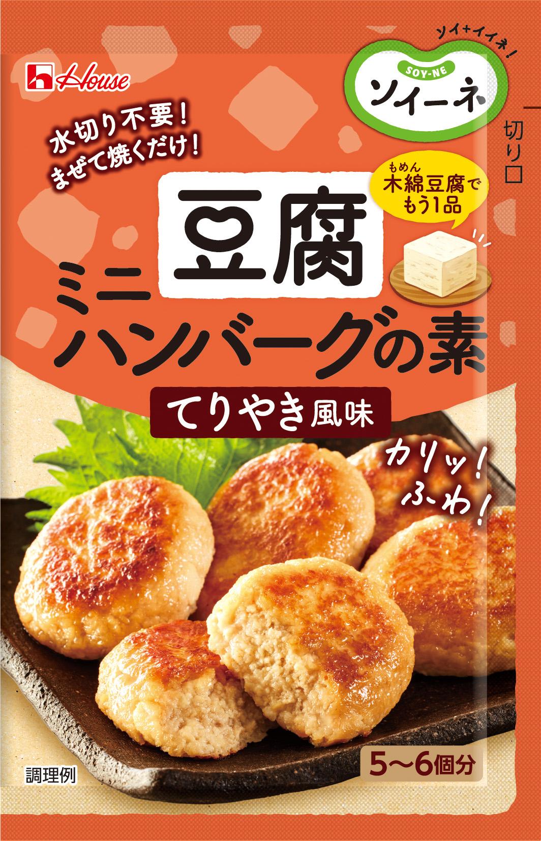 21.5g ソイーネ 豆腐ミニハンバーグの素 てりやき風味 | 商品カタログ
