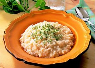 チーズ入りリゾット | レシピ | ハウス食品