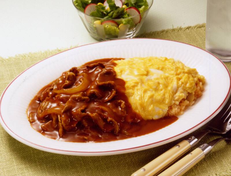 ふわふわたまごのオムハヤシ レシピ ハウス食品