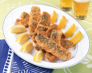 いわしのハーブ揚げ