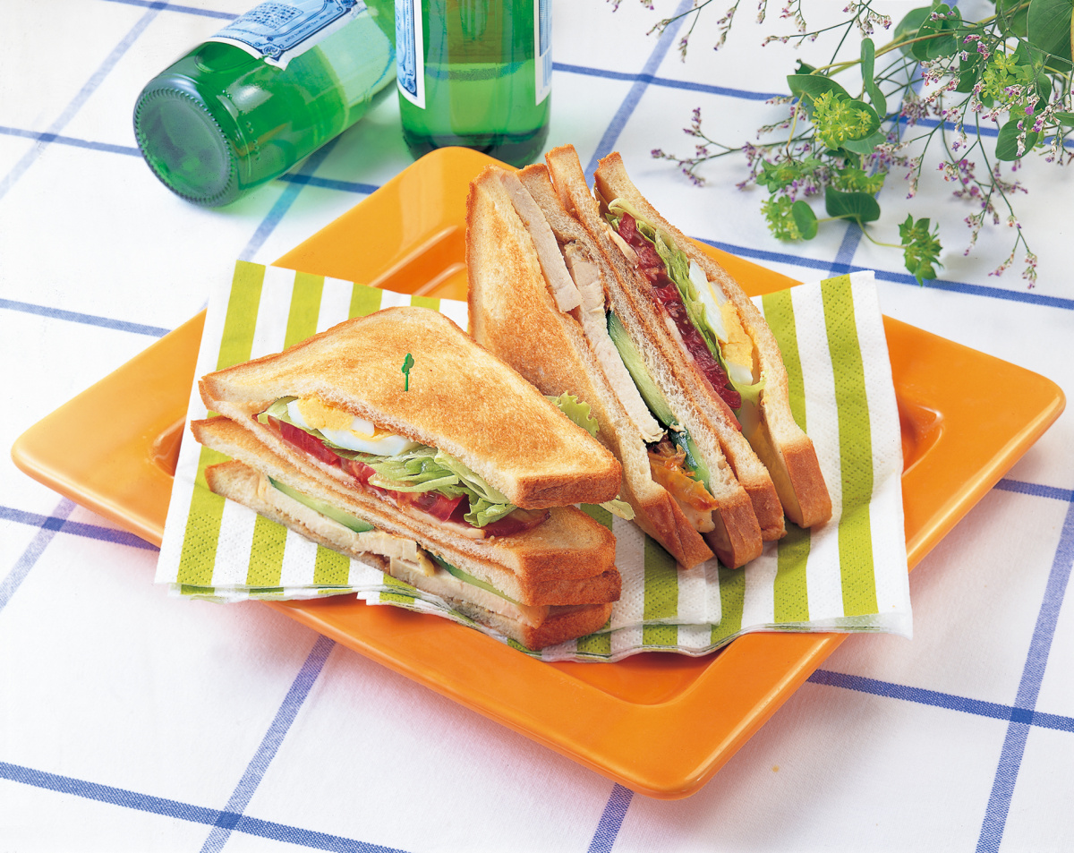 クラブハウスサンド | レシピ | ハウス食品