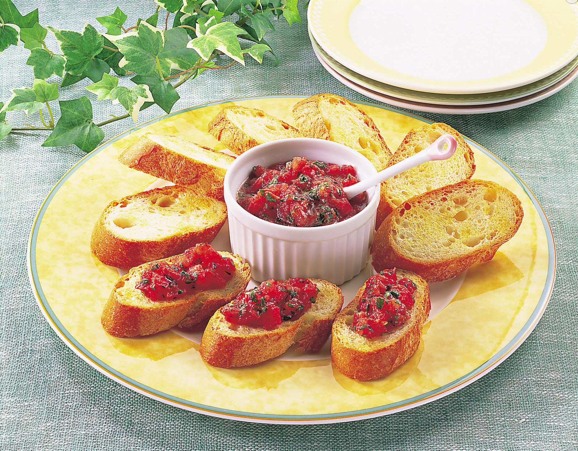 ブリスケッタ レシピ ハウス食品