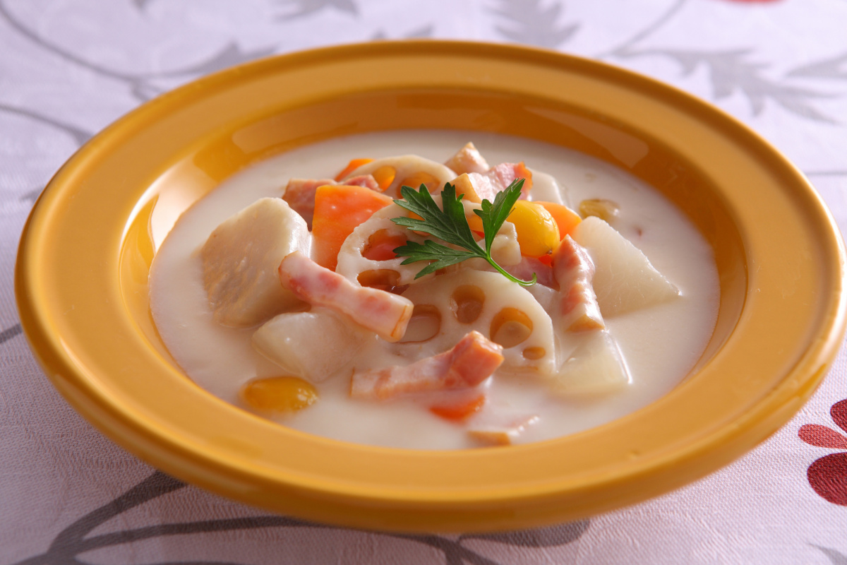 根菜シチューのレシピ