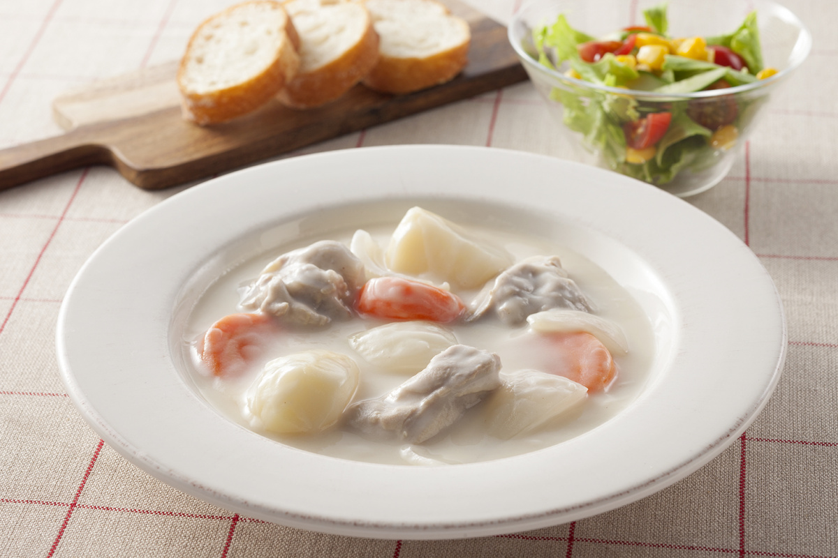 コクの贅沢シチュー クリーム | レシピ | ハウス食品