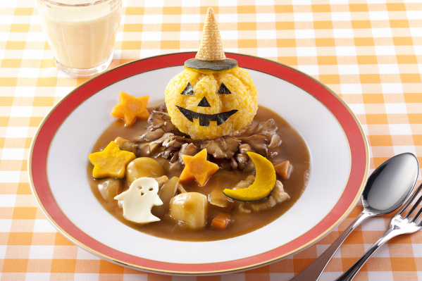 ハロウィーンパンプキンライスのカレー