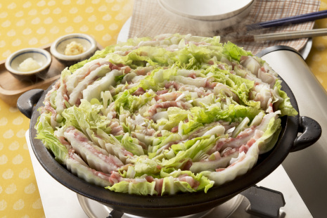 豚バラ肉と白菜の重ね鍋 レシピ ハウス食品