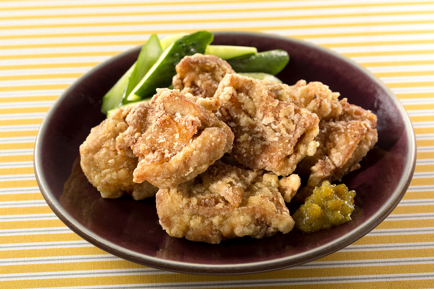 柚子こしょう風味の鶏のから揚げ レシピ ハウス食品 柚子こしょう風味の鶏のから揚げ レシピ ハウス食品