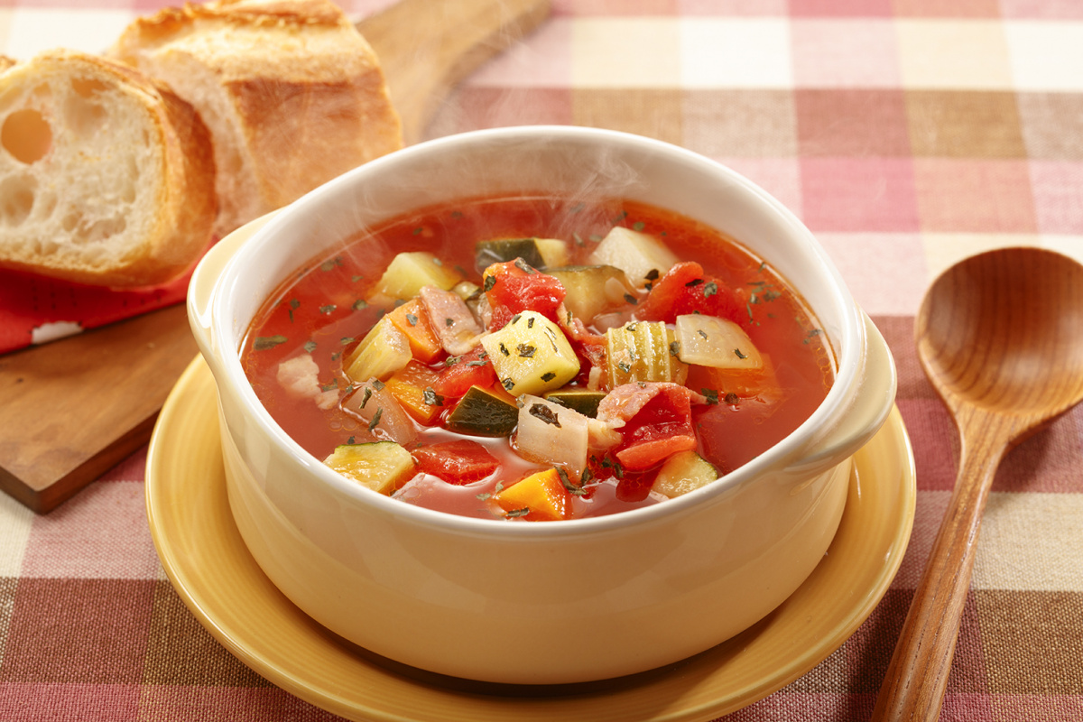 ミネストローネ | レシピ | ハウス食品