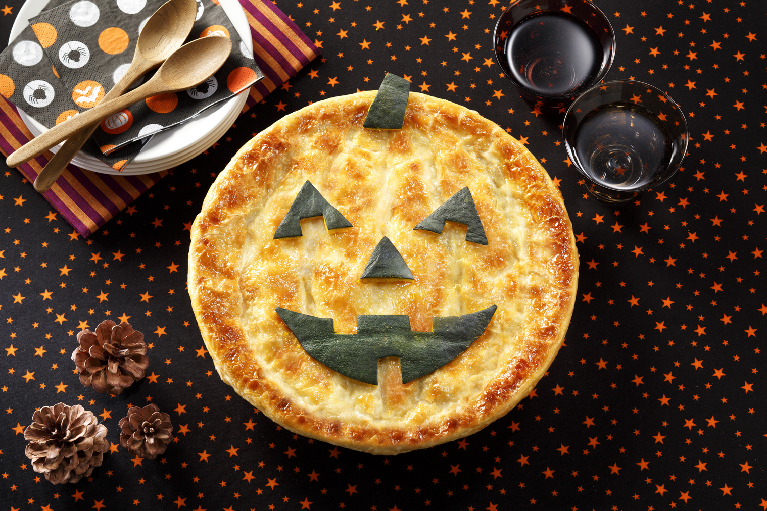 かぼちゃおばけのパイグラタン レシピ ハウス食品 かぼちゃおばけのパイグラタン レシピ ハウス食品