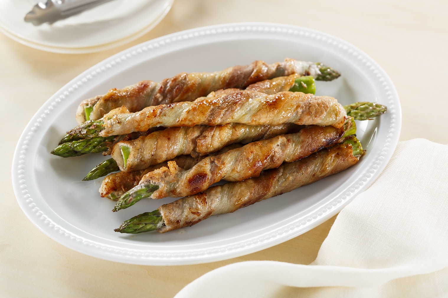 アスパラ1本巻き レシピ ハウス食品