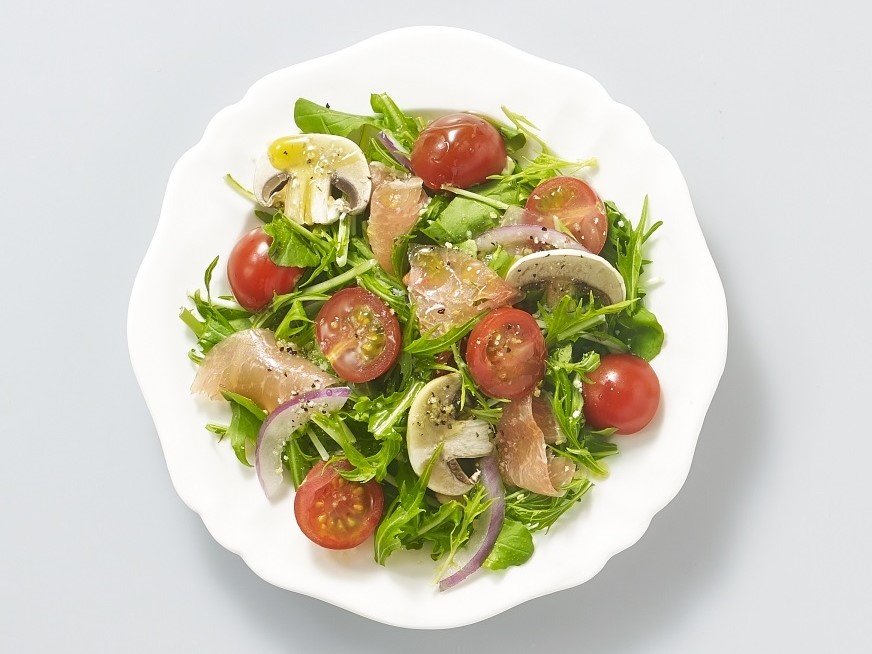 生ハムとルッコラのサラダ レシピ ハウス食品 生ハムとルッコラのサラダ レシピ ハウス食品