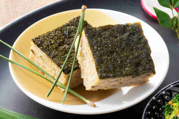 松風焼き風ハンバーグ