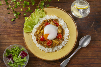 包丁不要・レンジで簡単！キーマカレー