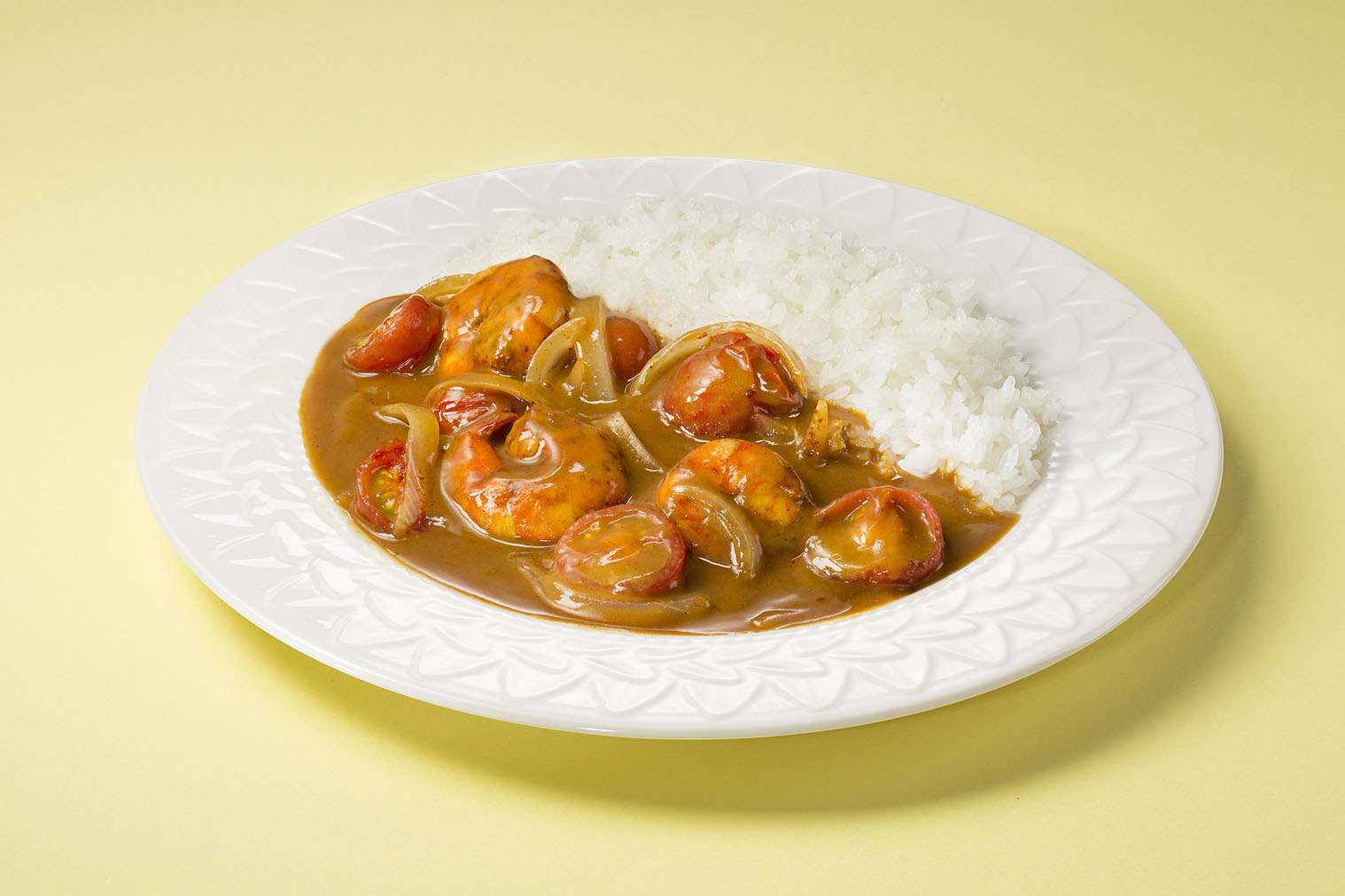 えびとトマトのレッドカレー レシピ ハウス食品