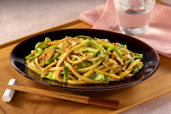 スパイス香るだしカレー焼きうどん