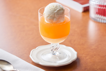 ＜「北海道産富良野メロン」ピューレ使用＞フルーチェゼリーフロート