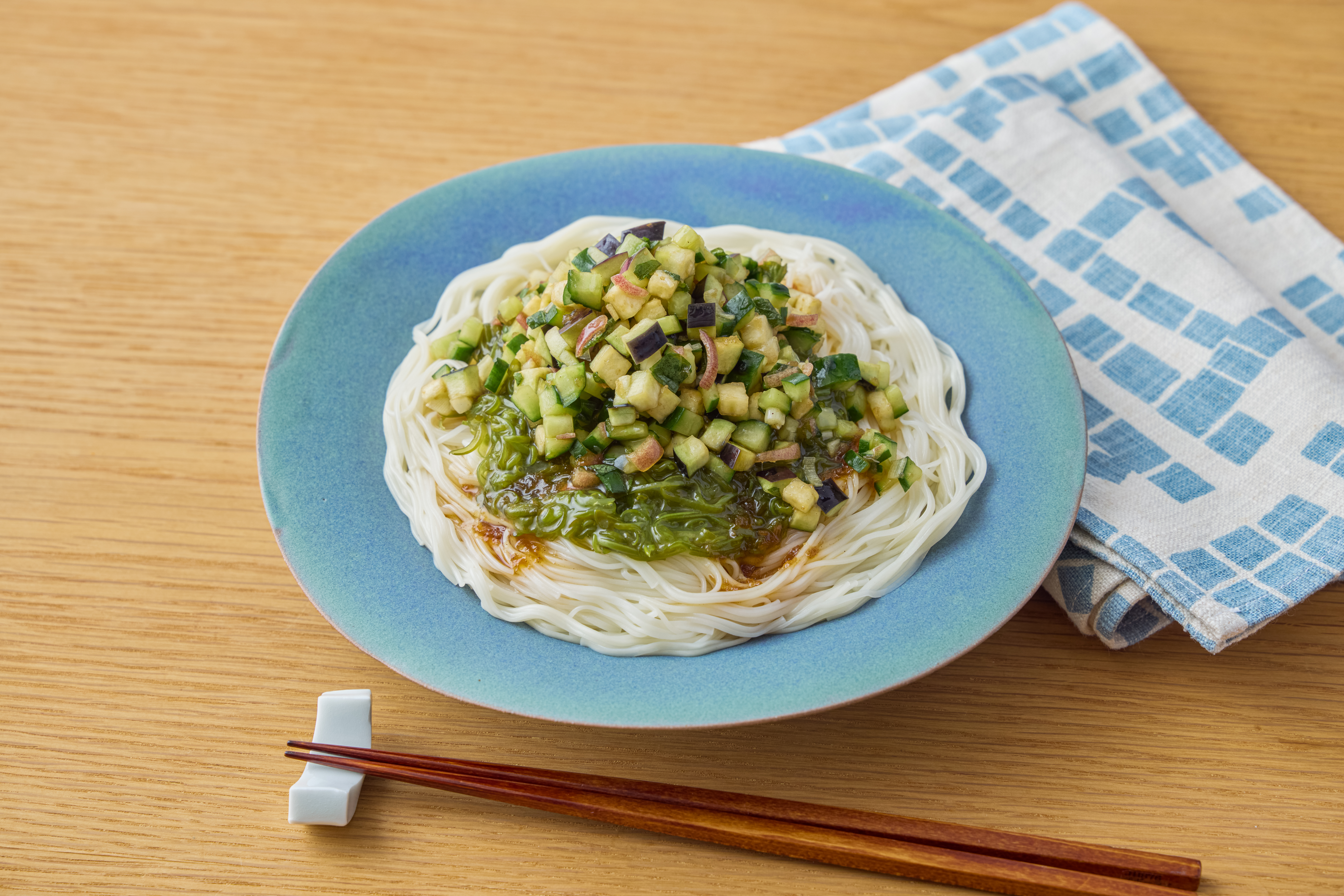 山形のだし風のせそうめん | レシピ | ハウス食品