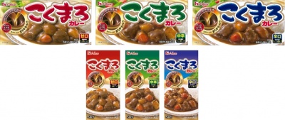 画像：ハウス「こくまろカレー」＜甘口＞＜中辛＞＜辛口＞