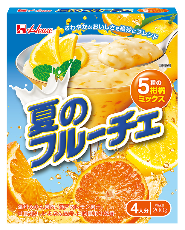 夏期限定アイテム発売！ 「夏のフルーチェ」＜5種の柑橘ミックス