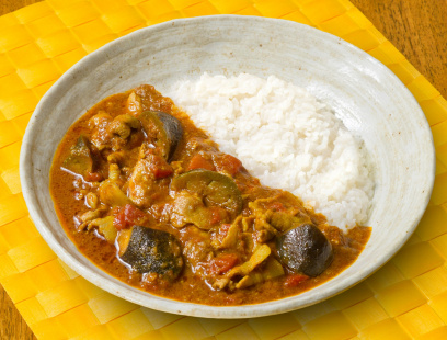 「とろっとなすと豚バラのカレー」の画像