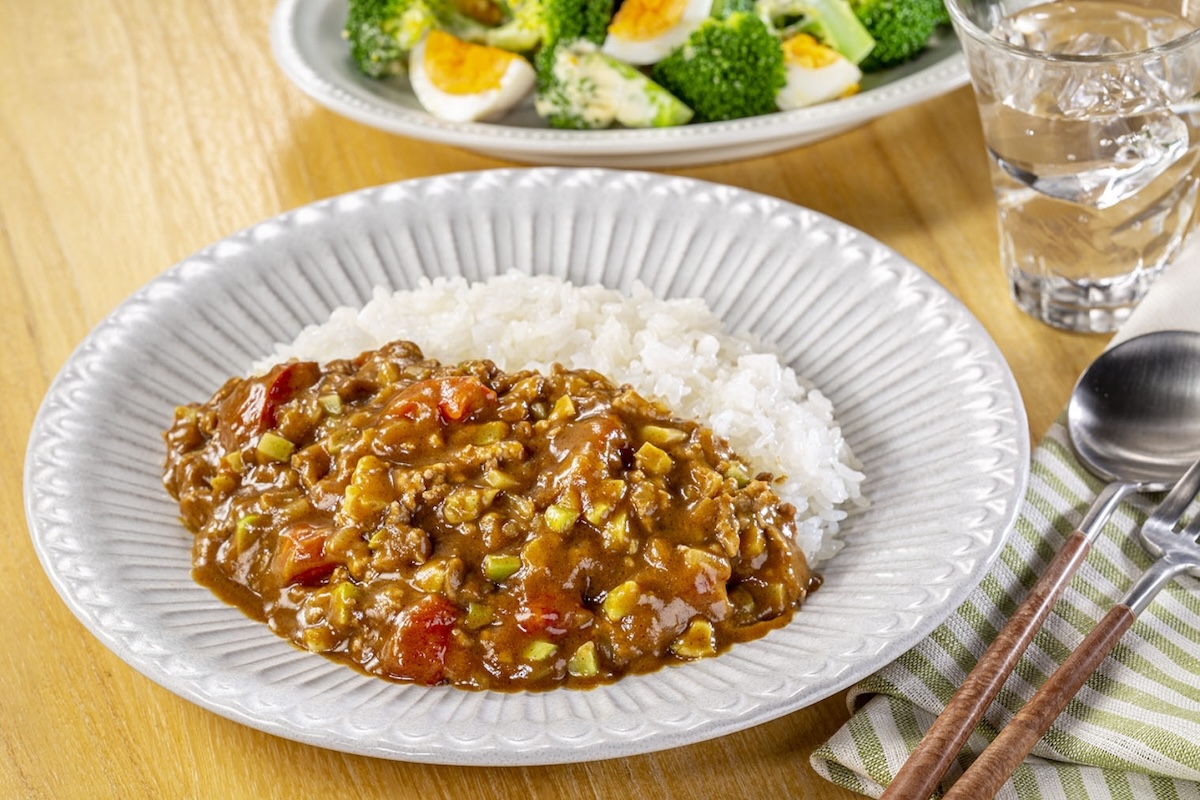 「冷蔵庫の残り野菜を活用！ブロッコリーのシン・キーマカレー」の画像