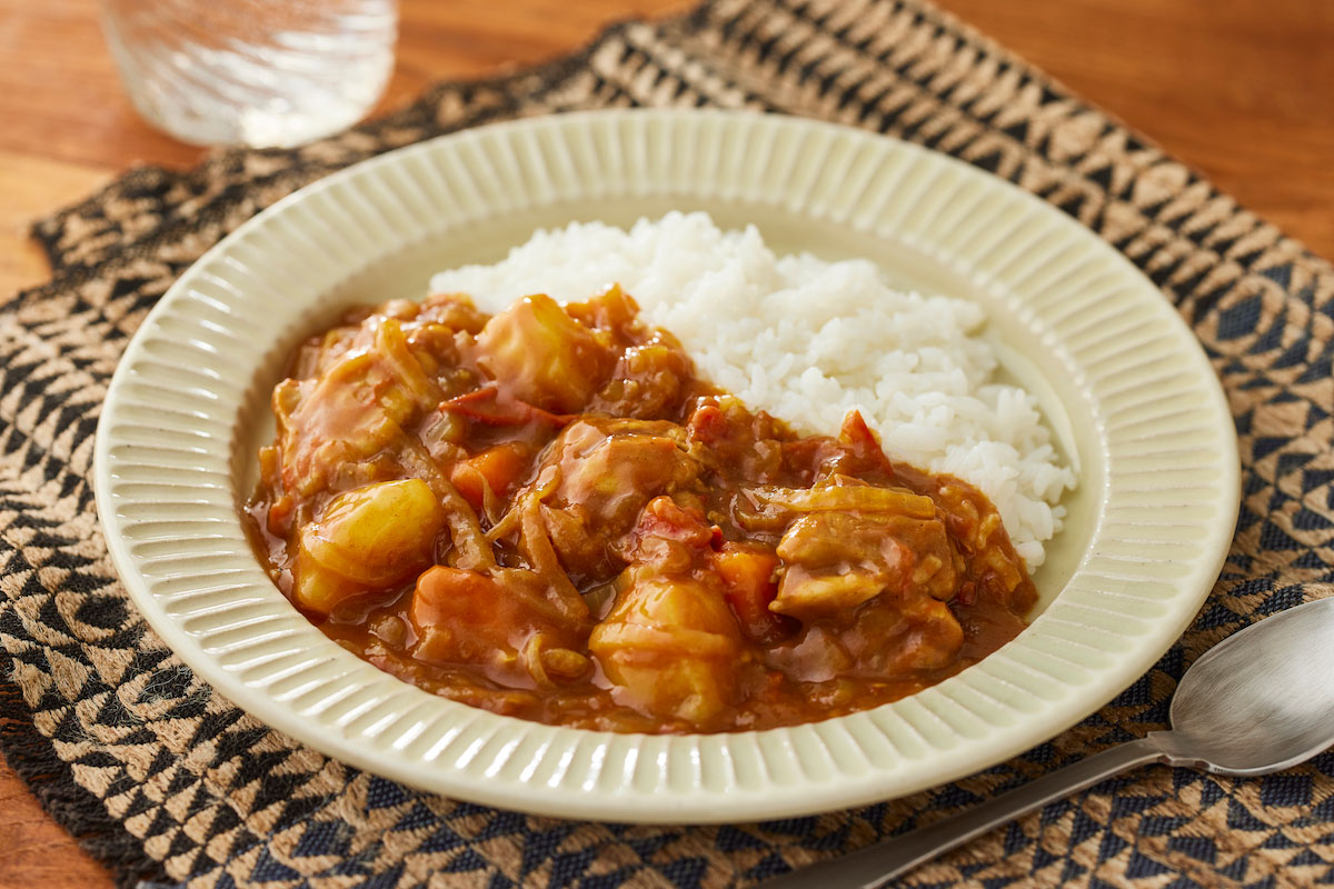 「無水カレー」の画像