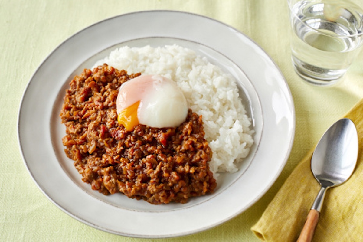 「ルウで作るキーマカレー」の画像