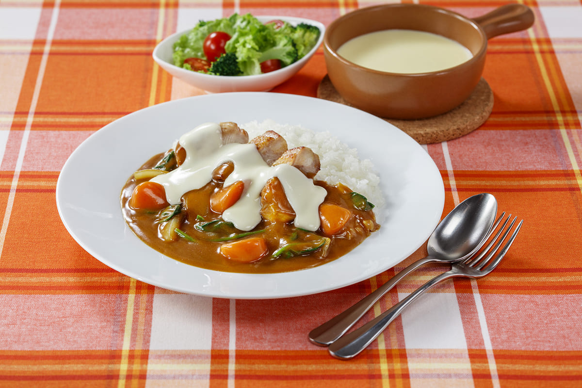 とろ～りチーズのチキンカレー