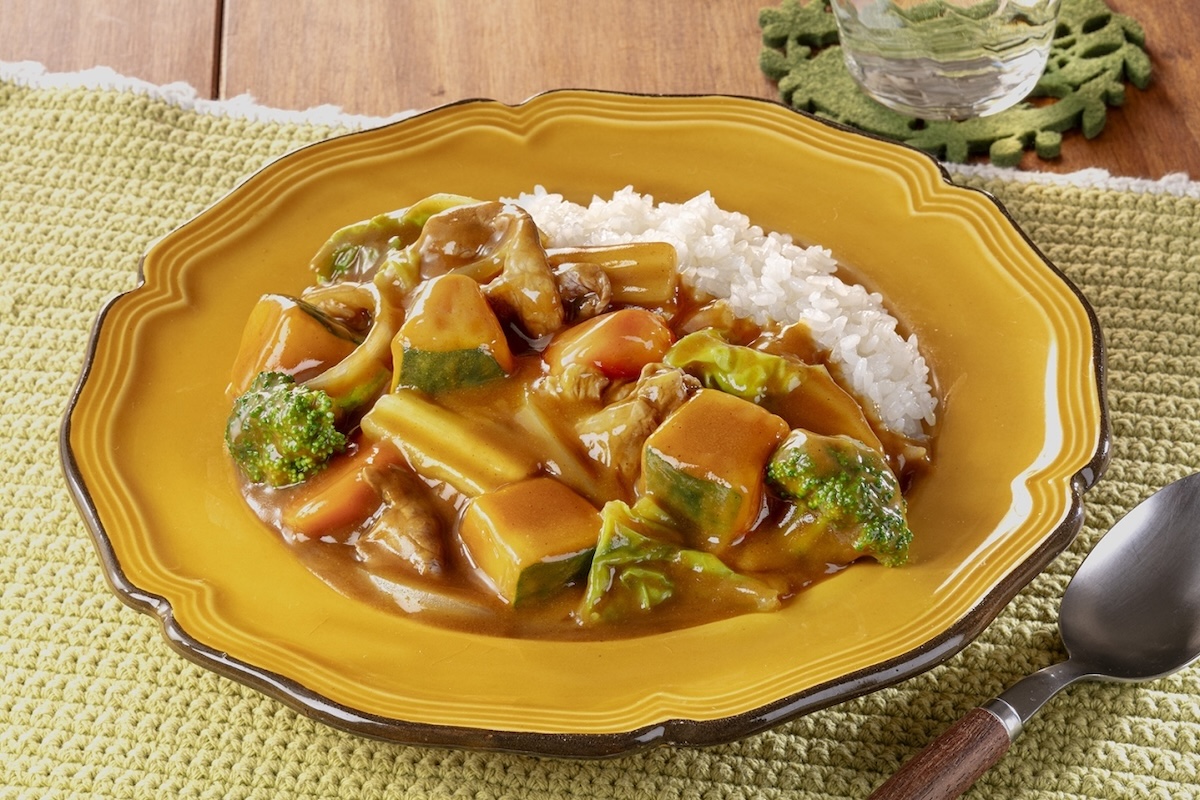 かぼちゃたっぷりごろっとカレー