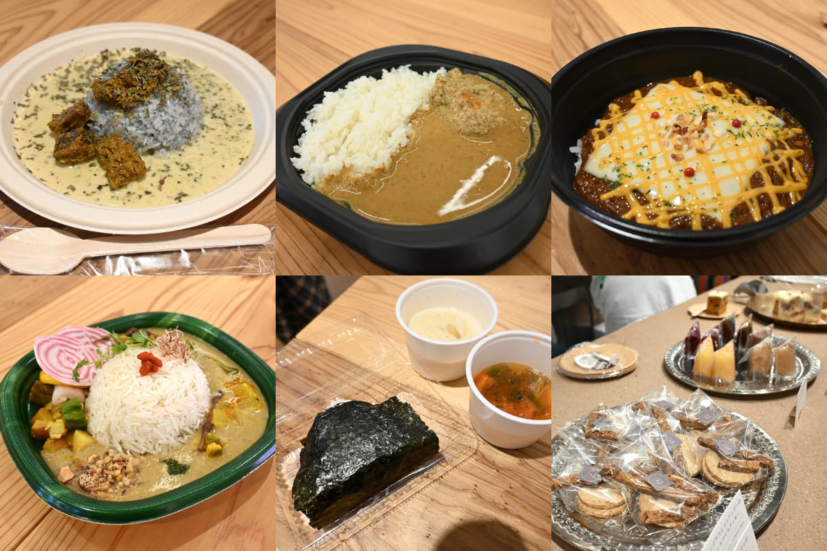 出店したカレー