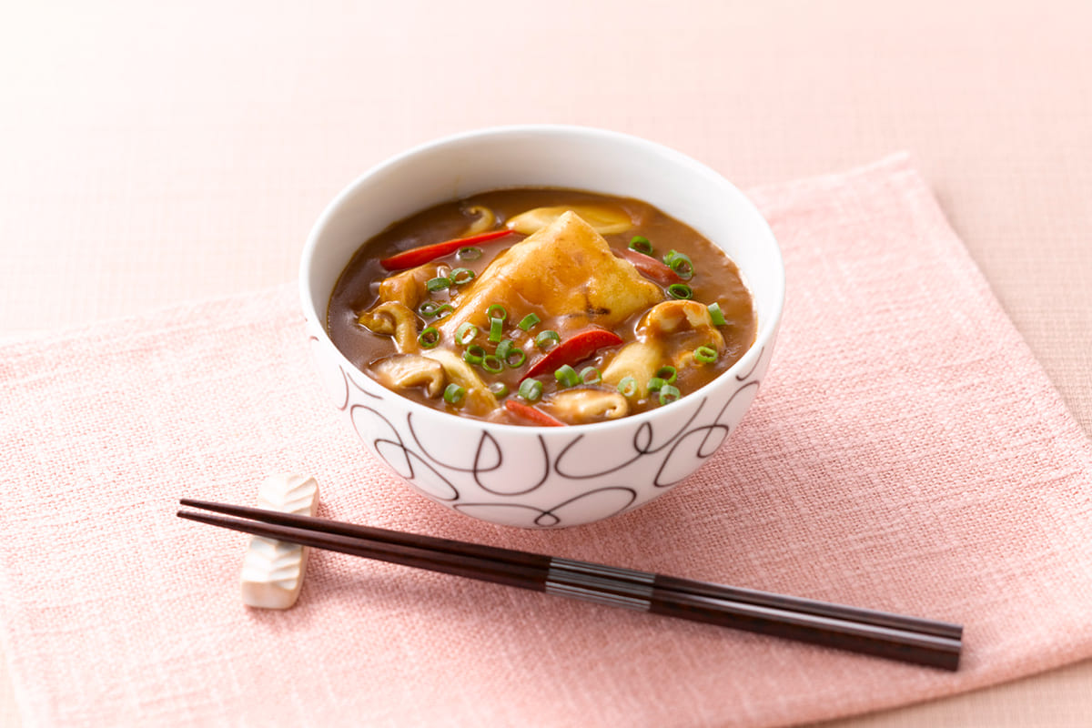 おもち入りカレー