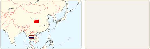 地図：アジア