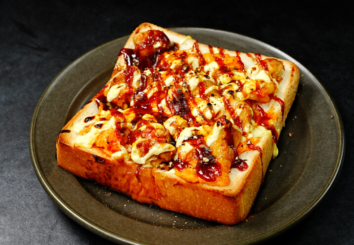 てりたまガーリックトースト