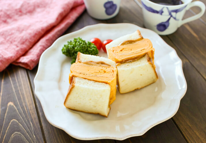 厚焼きたまごのサンド