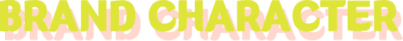 BRAND CHARACTER