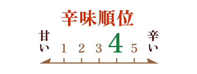 辛味順位 4