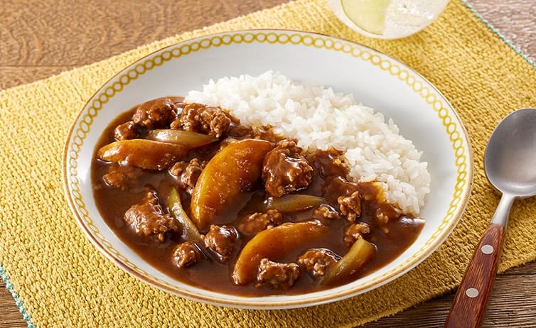ポテトとひき肉のカレー