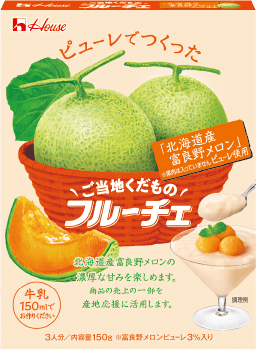フルーチェ 北海道産 富良野メロン
