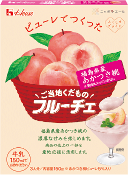 フルーチェ 福島県産あかつき桃