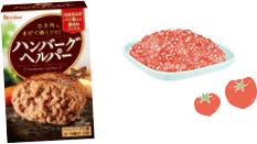 ハンバーグヘルパーを使って